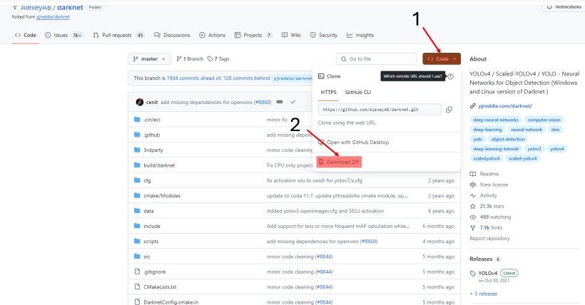 download_darknet_repository