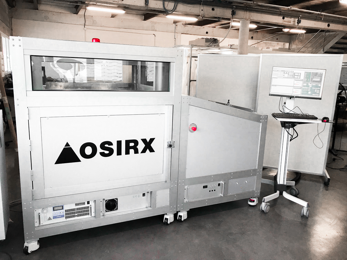 Completed OSIRX machine
