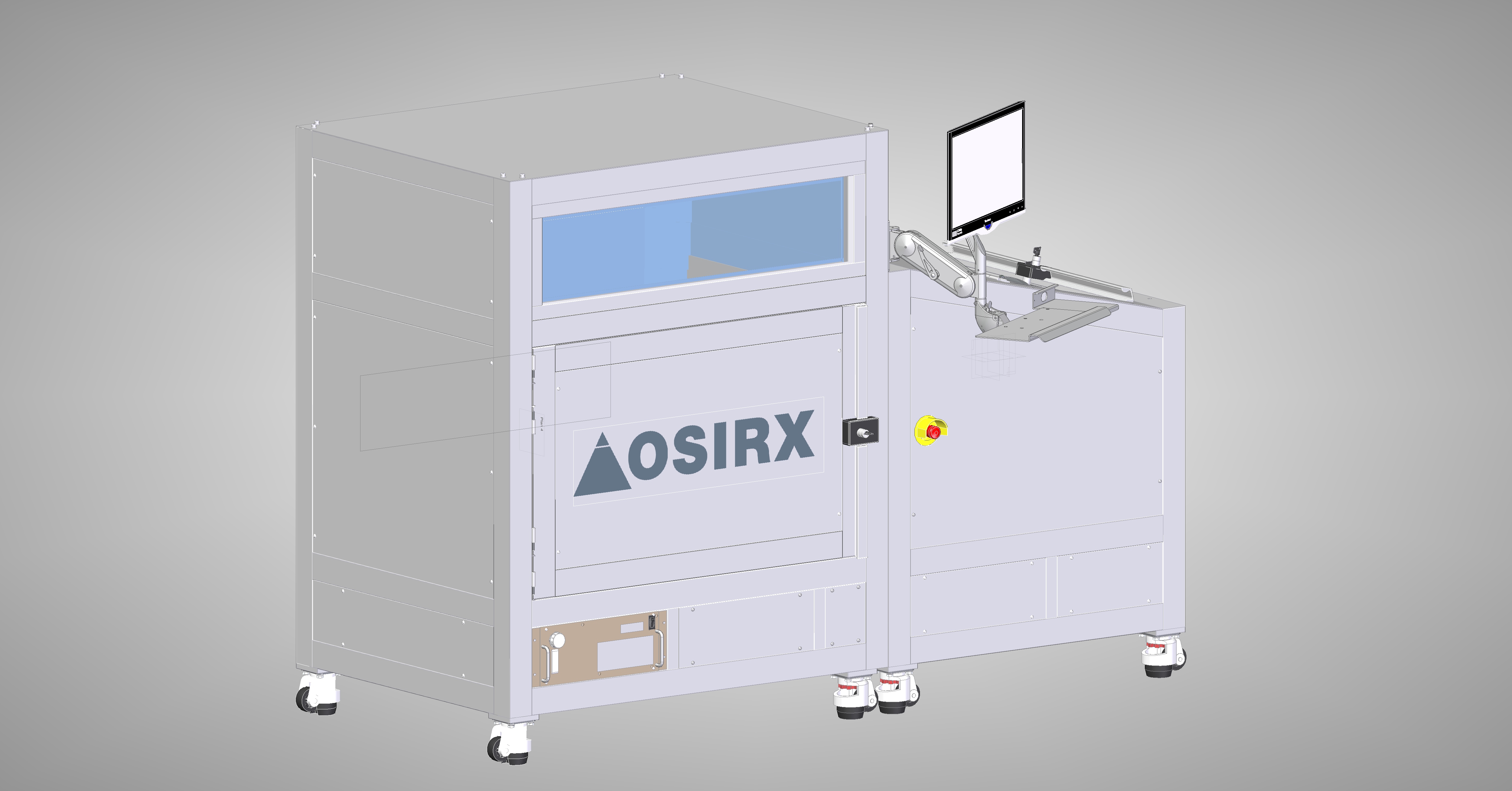 CAD model of the OSIRX C machine