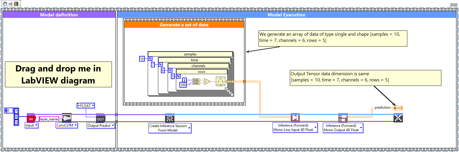 1 - ConvLSTM1D layer