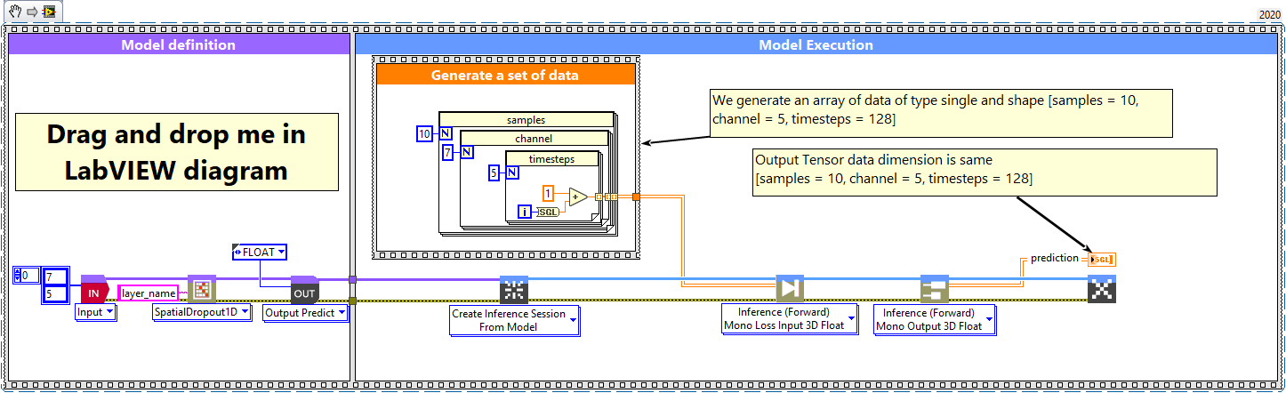 1 - SpatialDropout1D layer