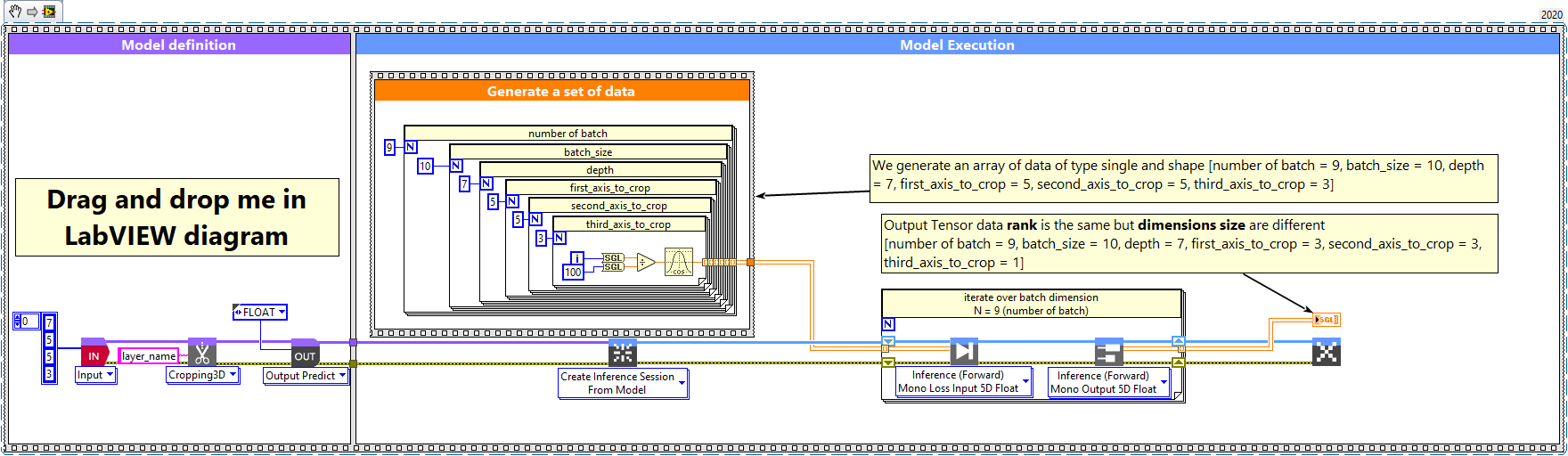 2 - Cropping3D batch and dimension